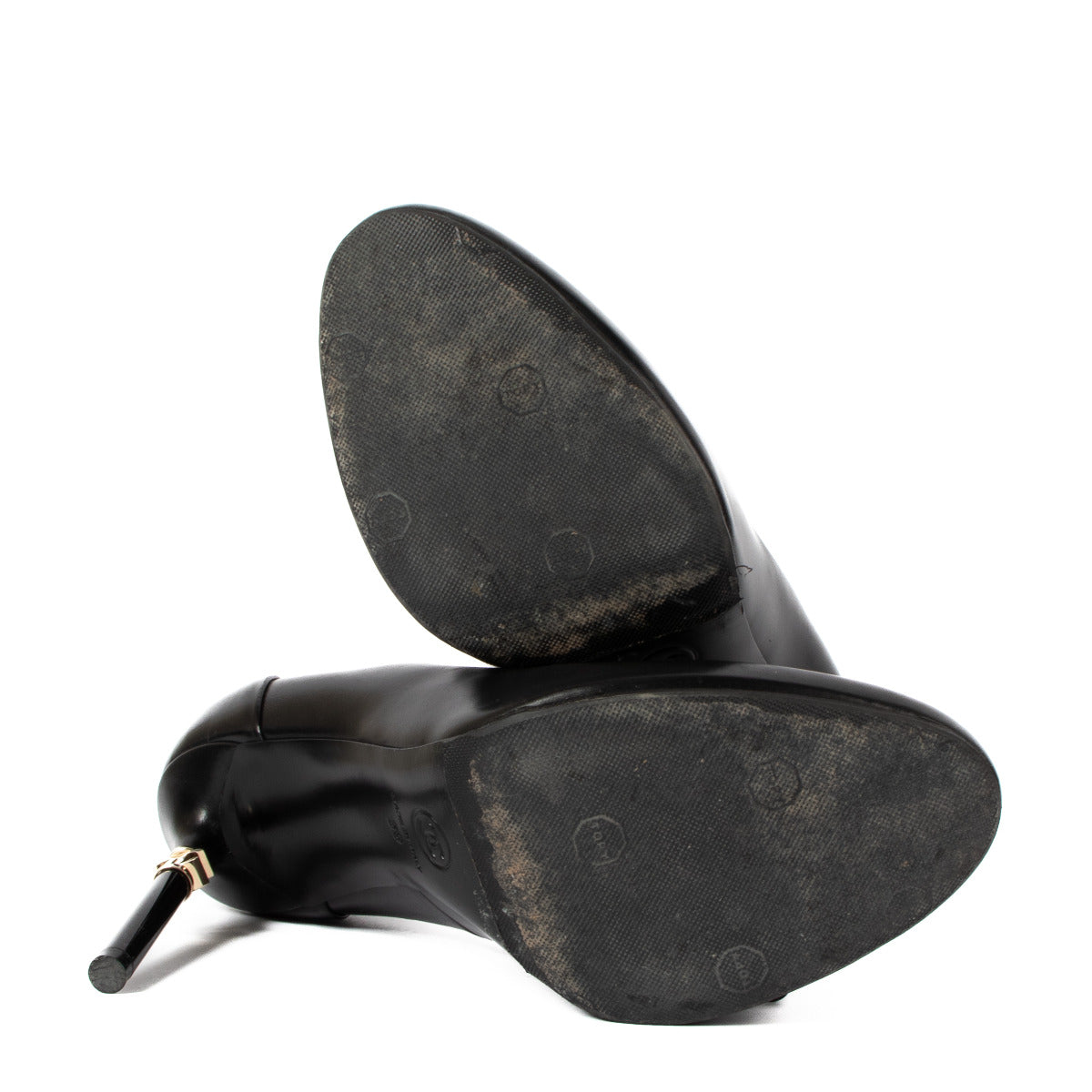 Talons aiguilles noirs Chanel CC - taille 39