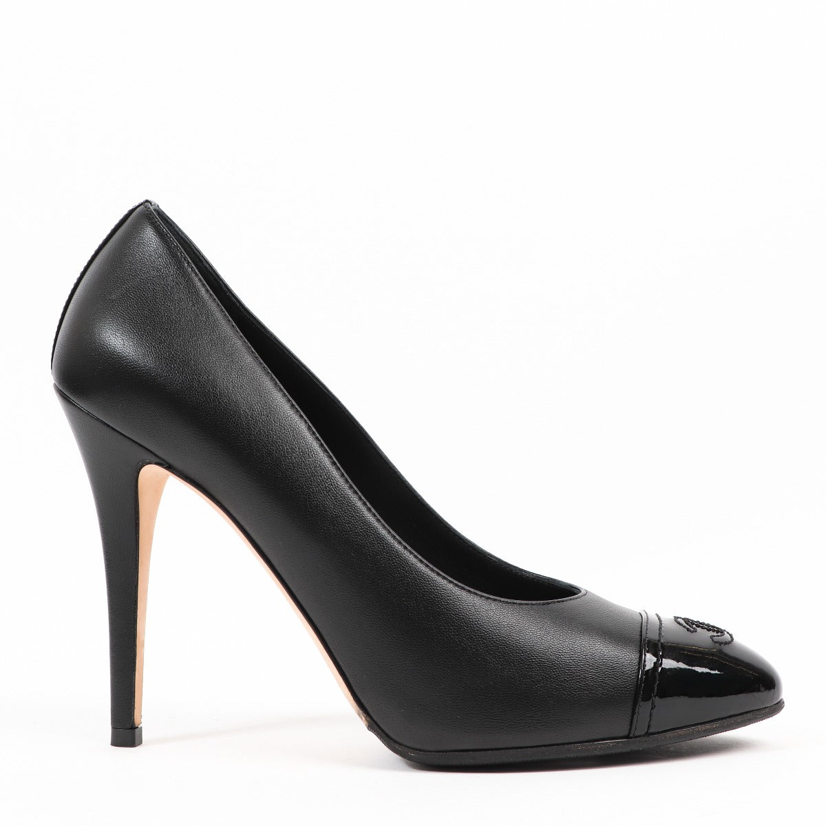 Chanel Black Classic Timeless CC Heels