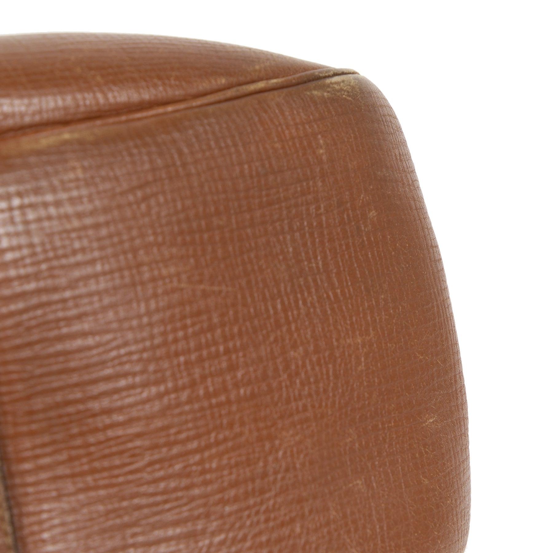 Delvaux Cognac Cerceau Jumping Bag