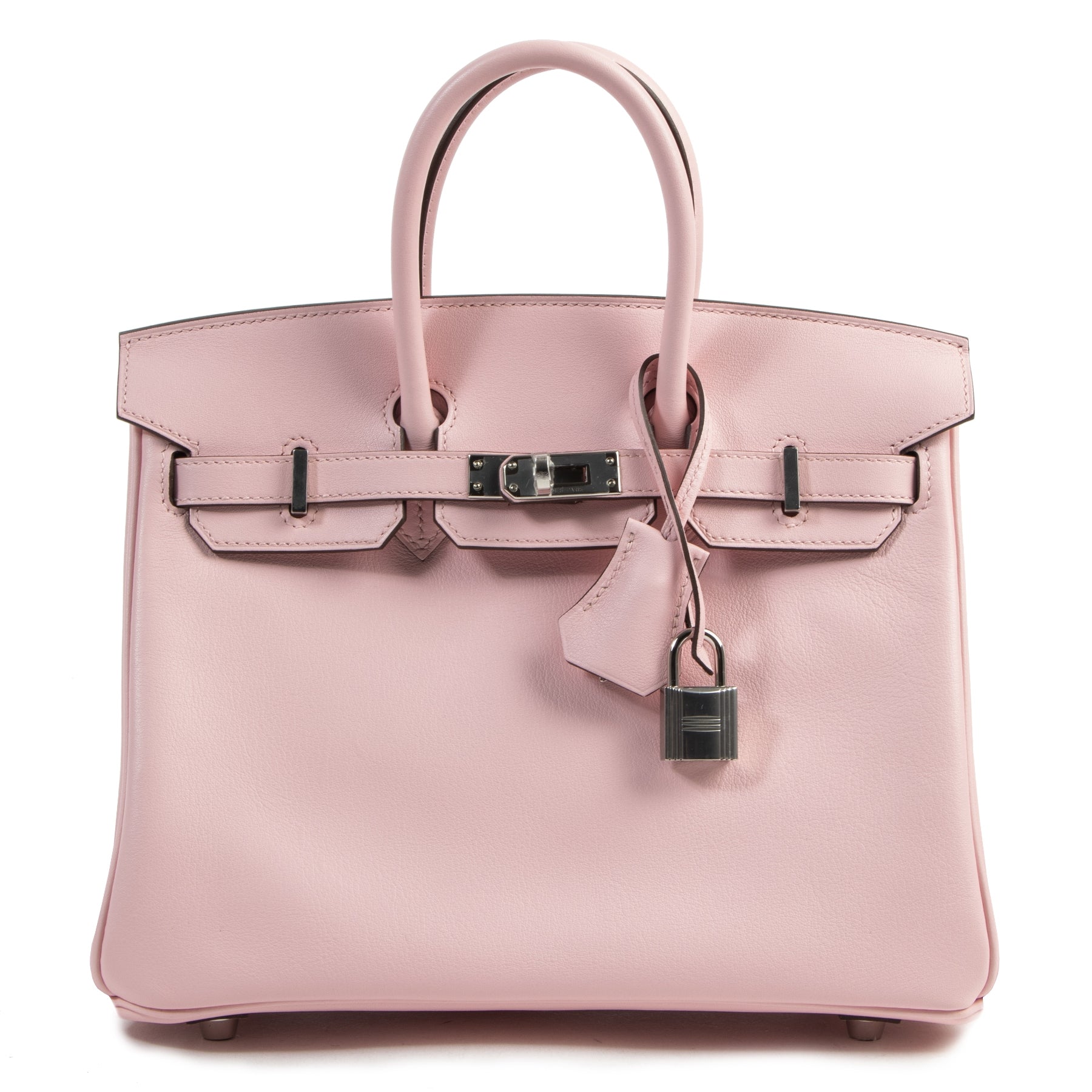 Hermès Birkin 25 Rose Sakura PHW for the best price at Labellov