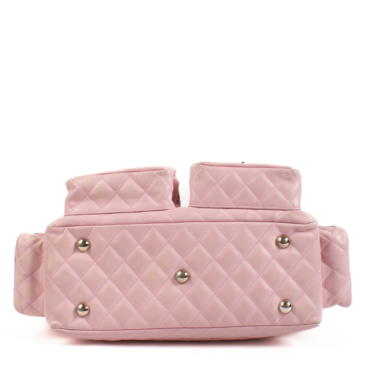 Sac à bandoulière Reporter Chanel Cambon rose