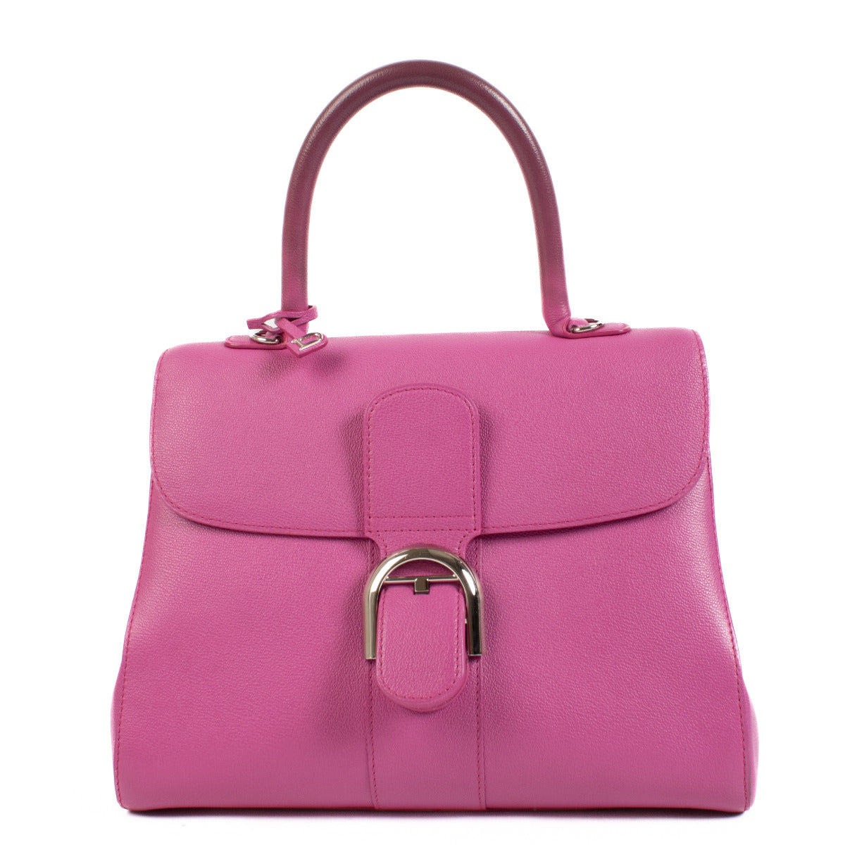 Bent u op zoek naar een authentieke designer handtas zoals deze Delvaux Brillant MM Héliotrope + Strap?