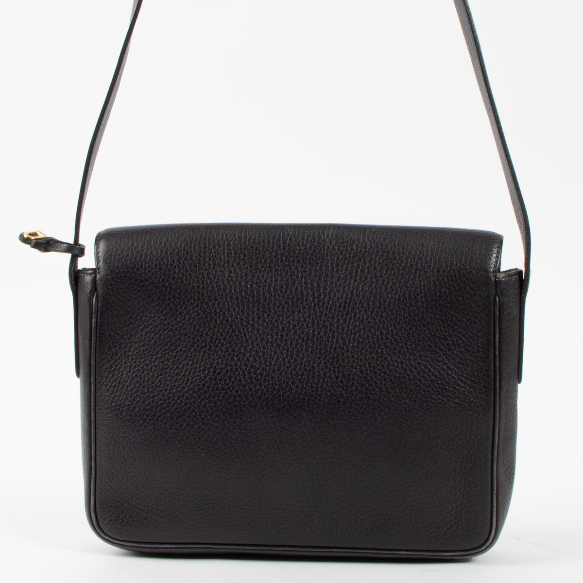 Shop this authentic Delvaux Black Leather Frimaire Crossbody Bag by Labellov.com