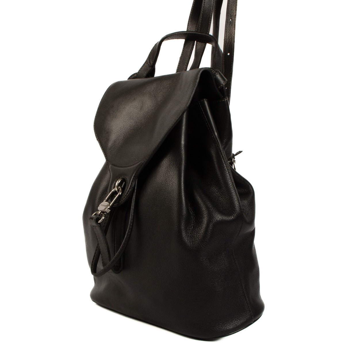 Shop 100% authentic second-hand Delvaux Black Soleil Backpack on Labellov.com