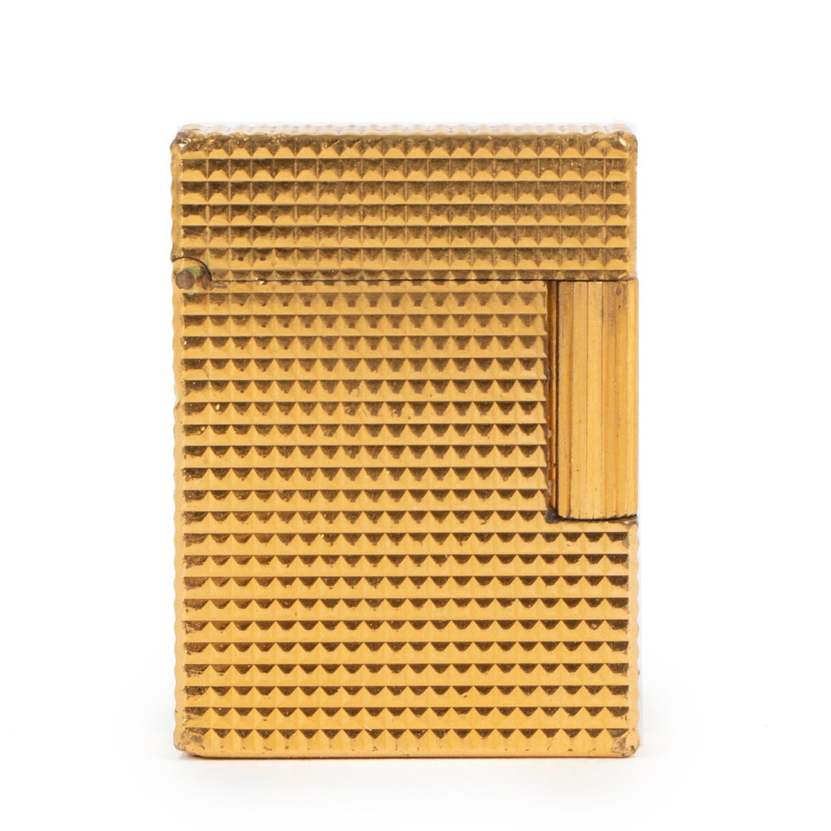 St. Dupont Gold Diamond Head Vintage Lighter