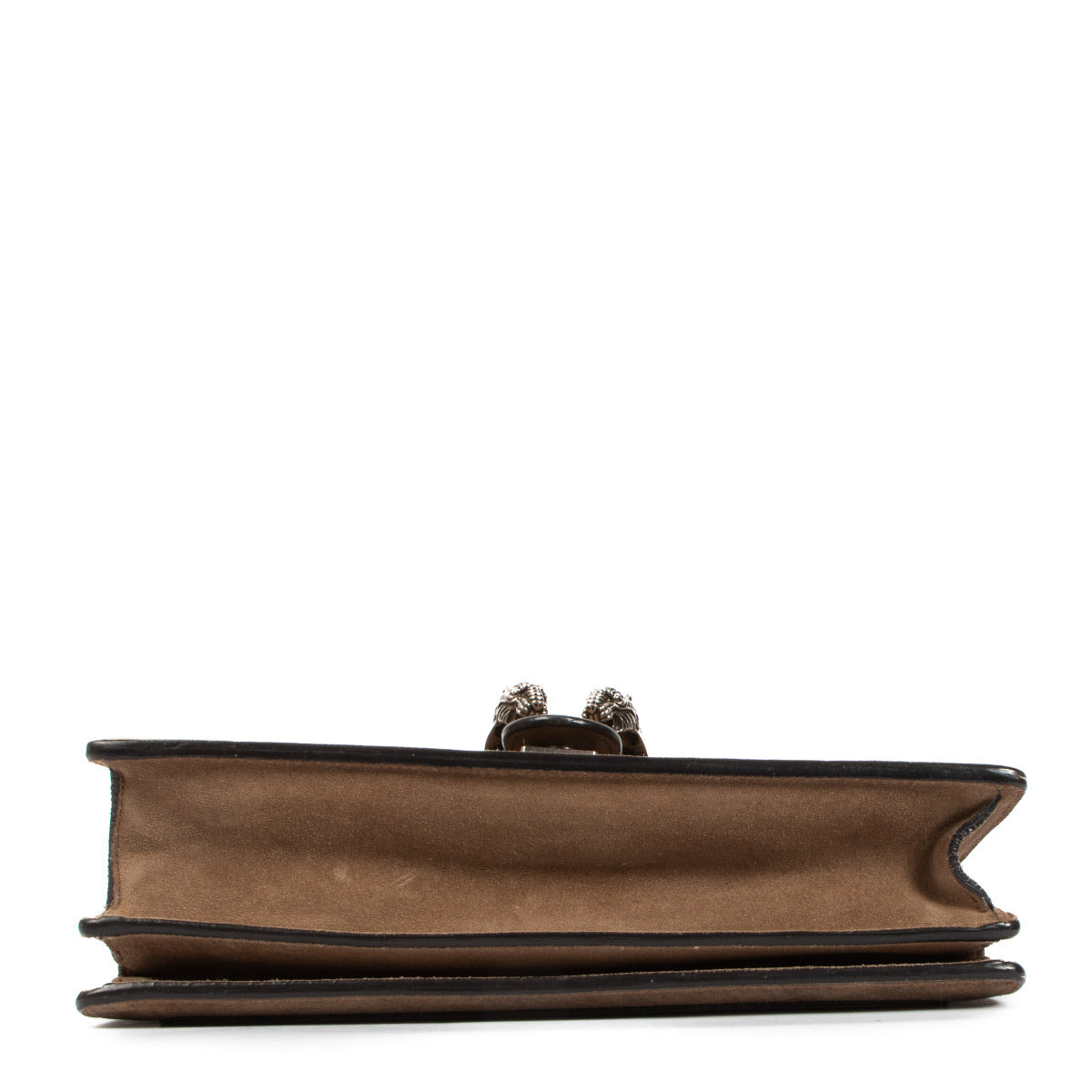 Sac porté épaule moyen en daim taupe Gucci Dionysus