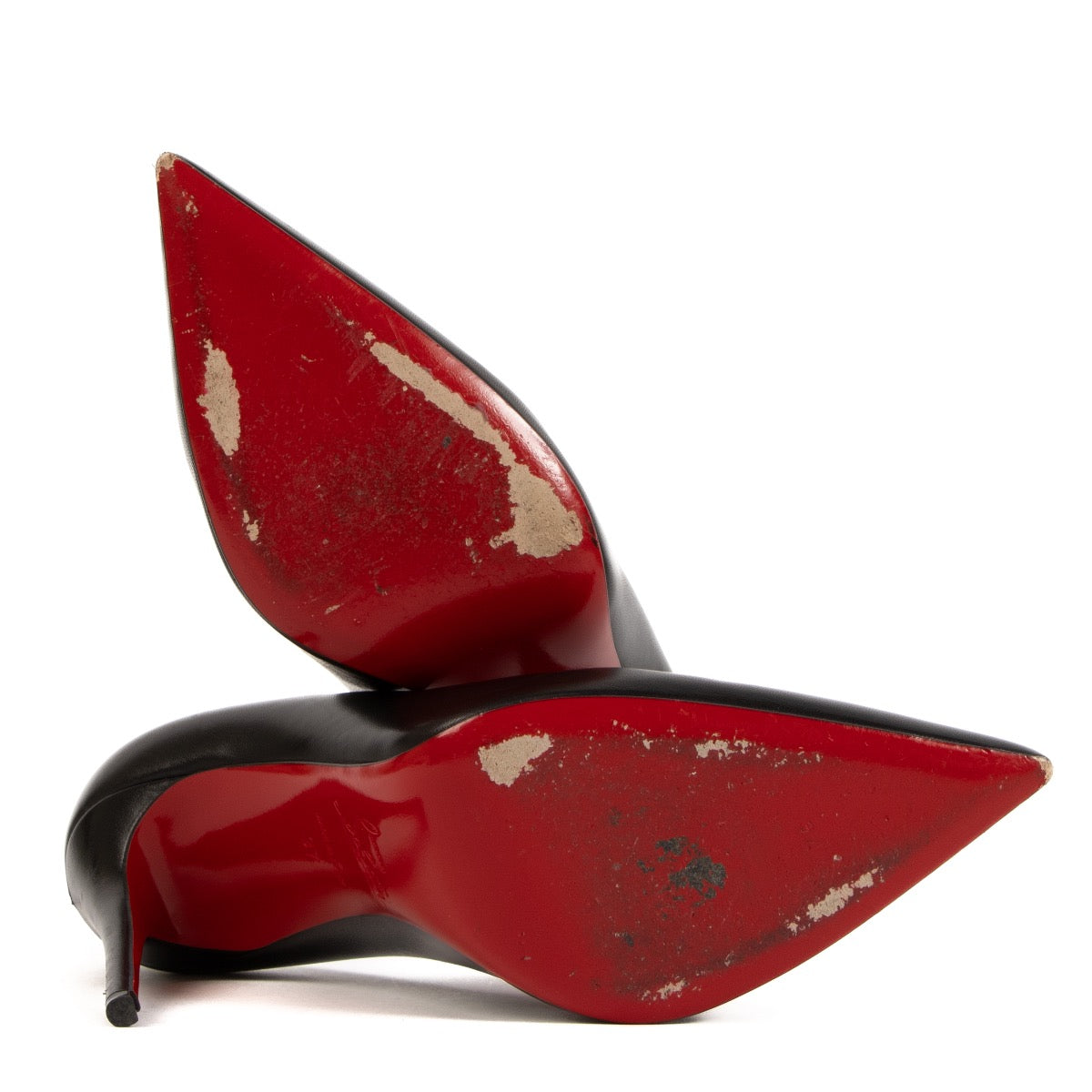 Buy real authentic Christian Louboutin Black Kate 100 Heels in very good condition at Labellov.com