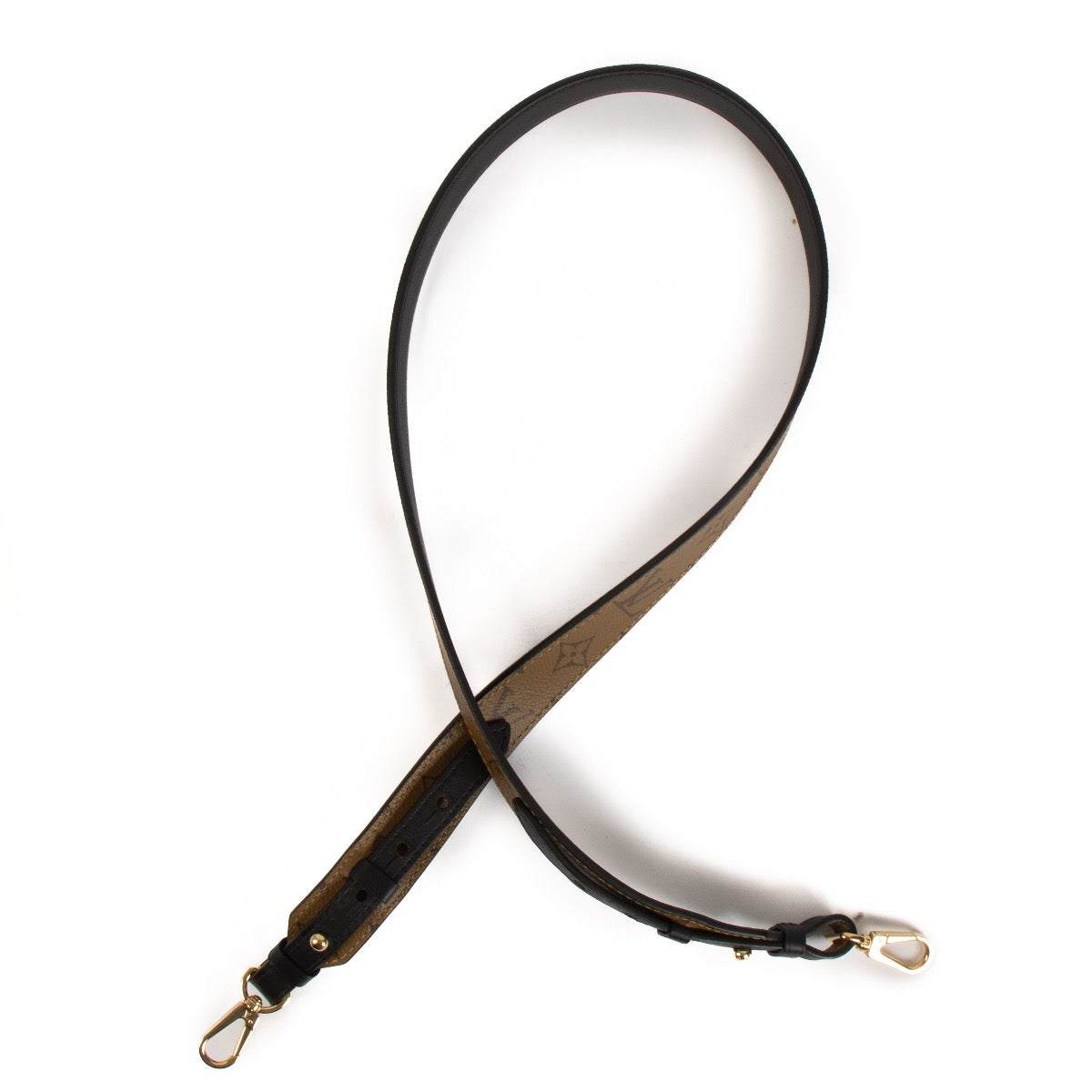 Shop safe online at Labellov in Antwerp, Brussels and Knokke this 100% authentic second hand Louis Vuitton Monogram Reverse Canvas Bag Strap
