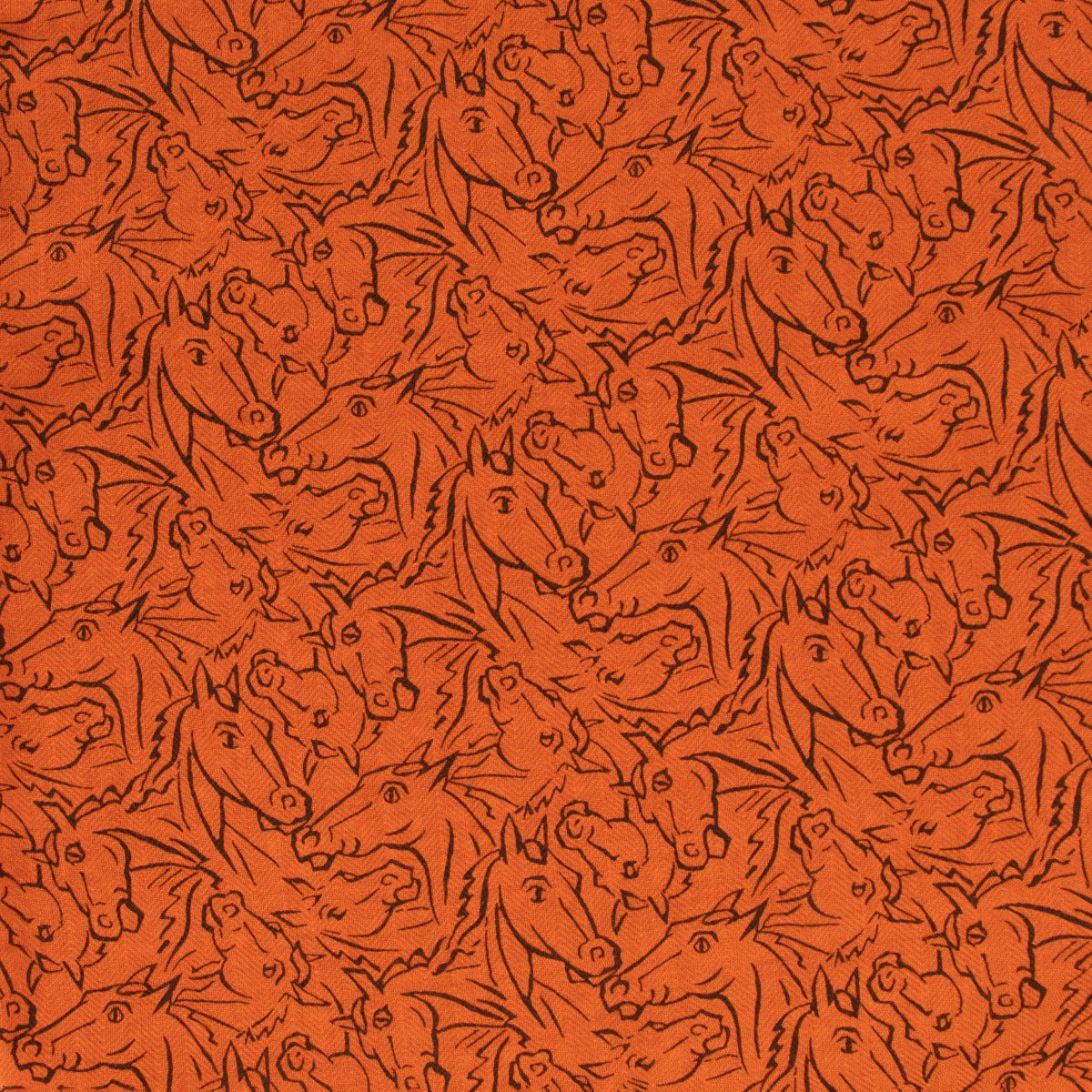Shop authentic second hand Hermès Horse Motif Reversible Silk/Cashmere Scarf at Labellov.com