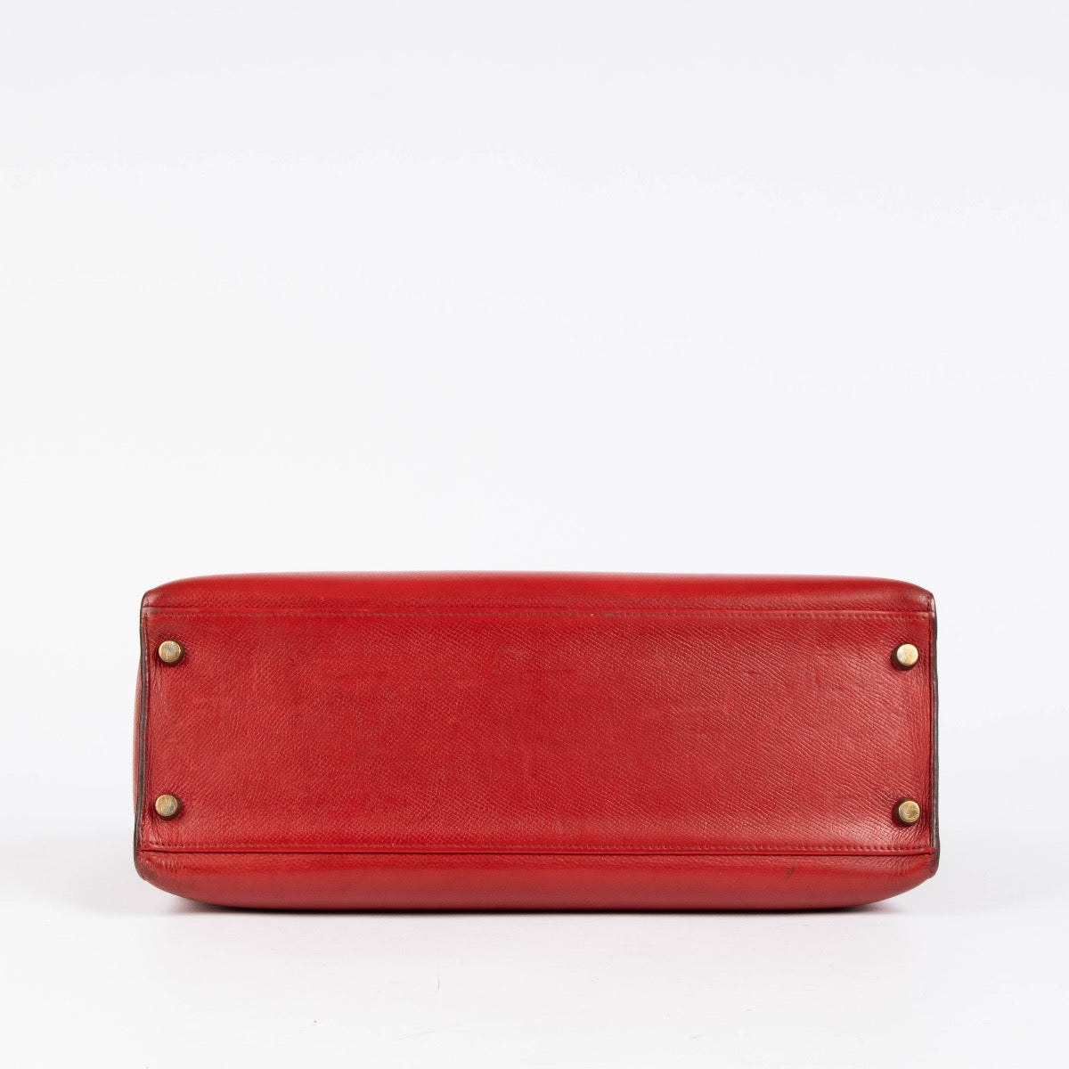 Hermès Kelly 32 Rouge Vif Courchevel GHW