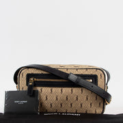 Authentic second hand Saint Laurent Fall/Winter 2019 Monogram All Over Camera Bag at labellov.com