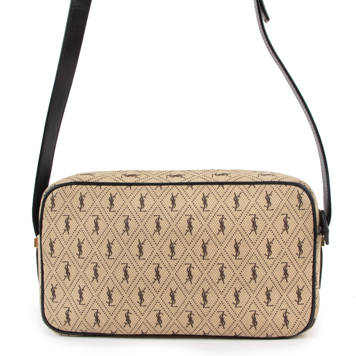 Authentic second hand Saint Laurent Fall/Winter 2019 Monogram All Over Camera Bag at labellov.com