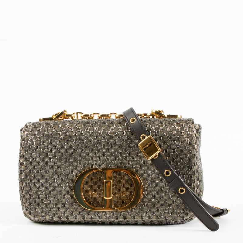 Christian Dior Gold Small Caro Bag