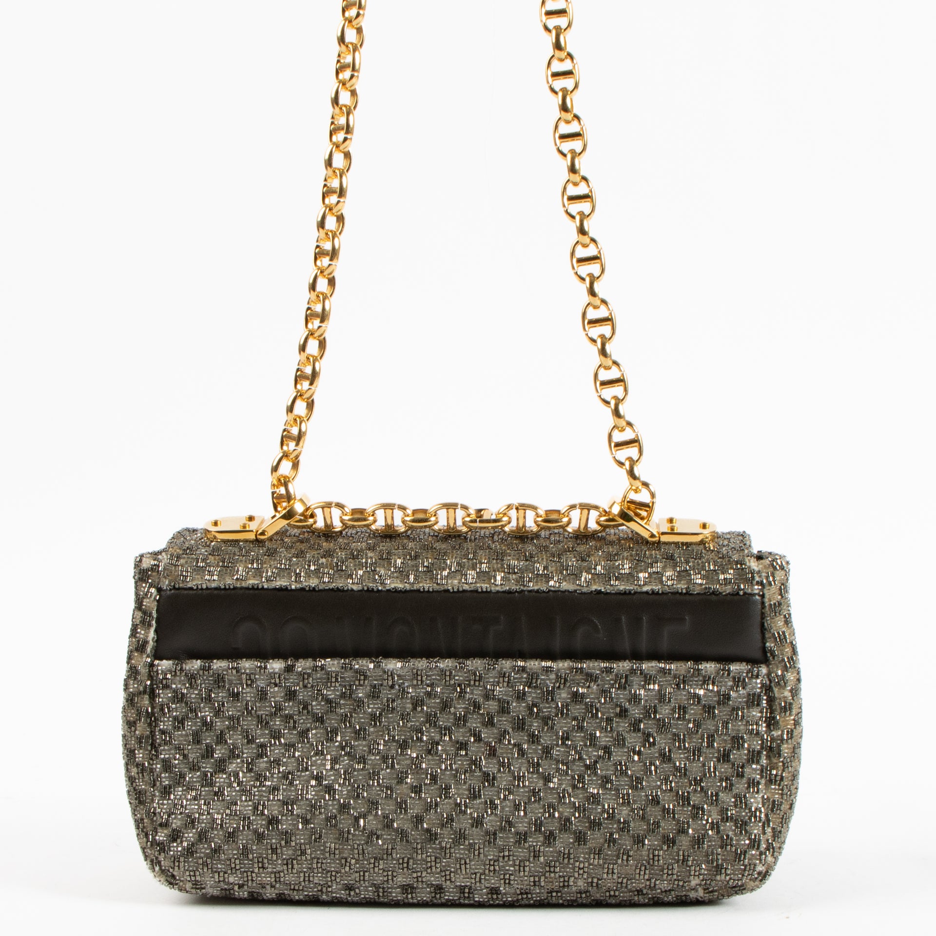 Christian Dior Gold Small Caro Bag