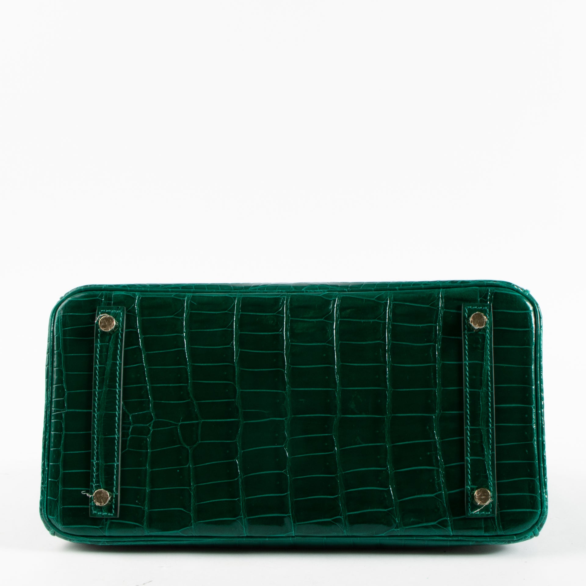 Hermès HSS Birkin 30 Vert Emeraude Crocodile Niloticus GHW