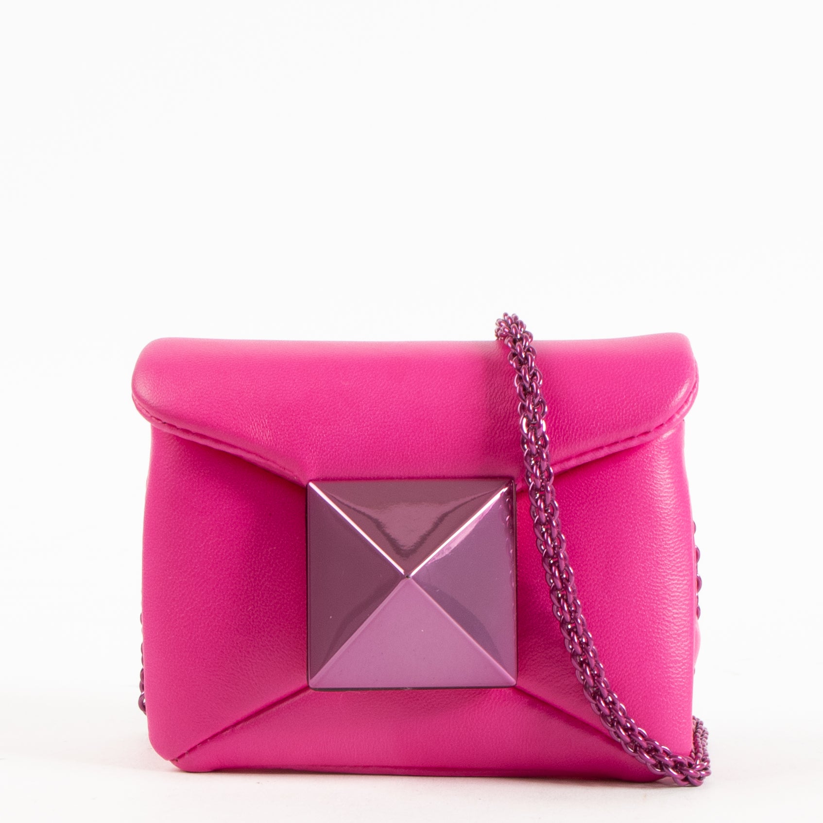 Valentino Garavani Pink One Stud Micro Bag