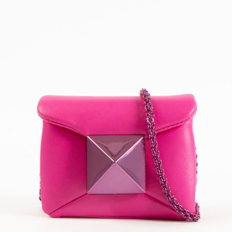 Valentino Garavani Pink One Stud Micro Bag