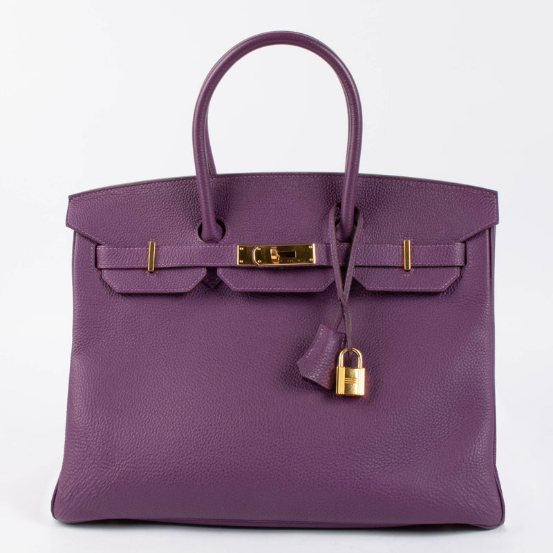 Hermes Birkin 35 Anemone Togo GHW