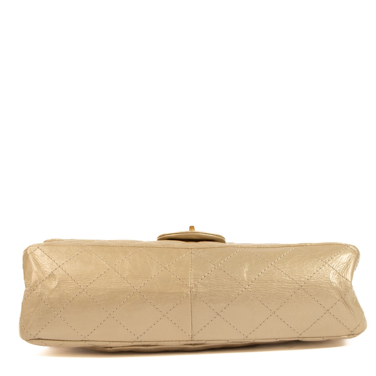 Chanel Lichtgouden Maxi 2.55 Tas