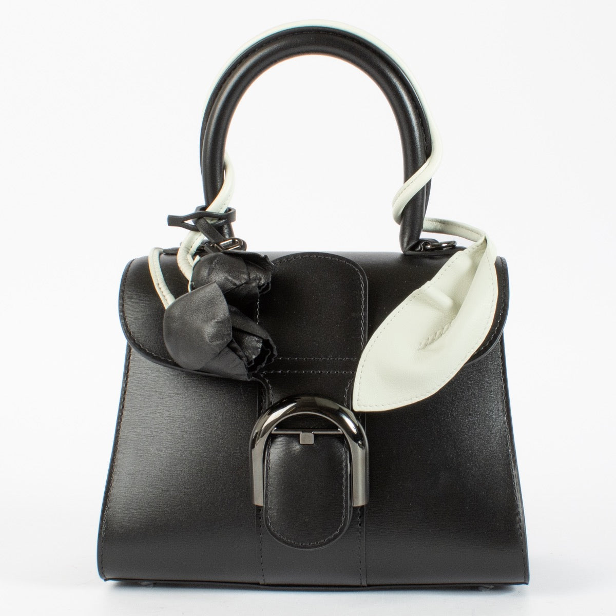 authentic preloved Delvaux Black Box Brillant Mini Tulip on Labellov.com