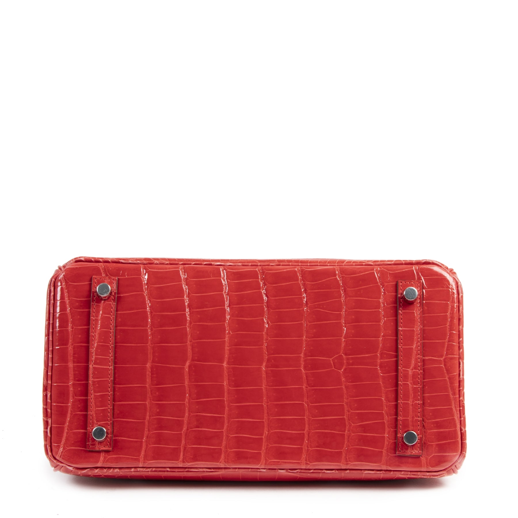 We buy and sell your authentic Hermès Birkin 30 Rouge de Coeur Crocodile Porosus GHW