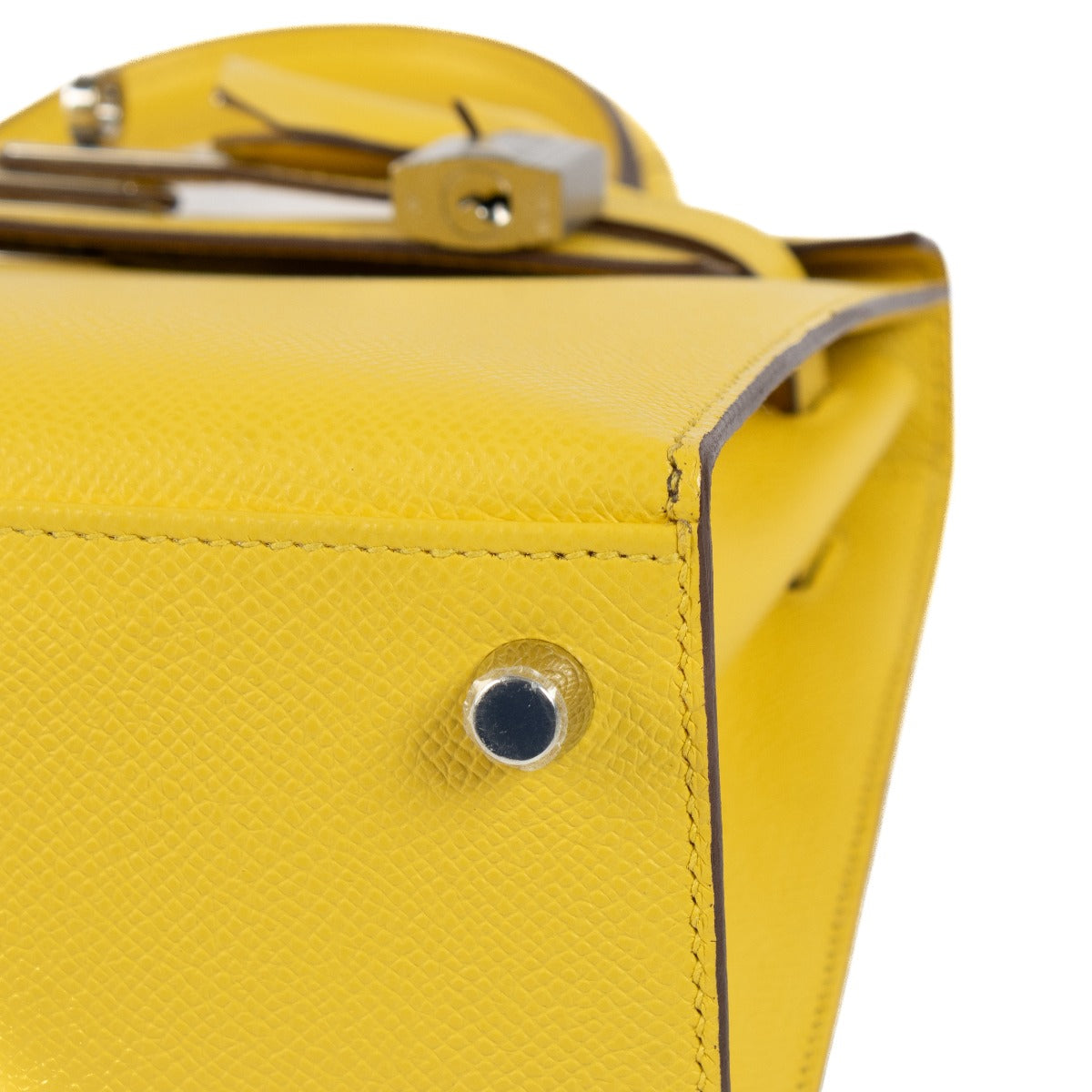 Hermès Kelly 25 Jaune De Naples Epsom PHW