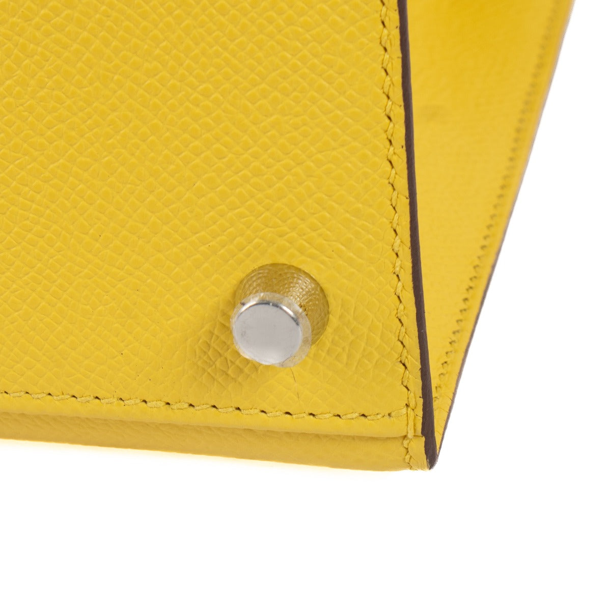 Hermès Kelly 25 Jaune De Naples Epsom PHW