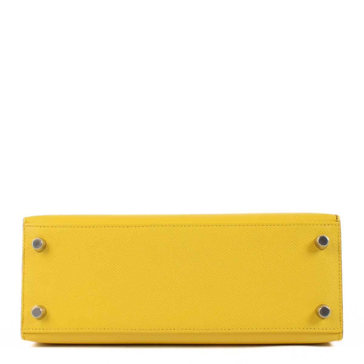 Hermès Kelly 25 Jaune De Naples Epsom PHW