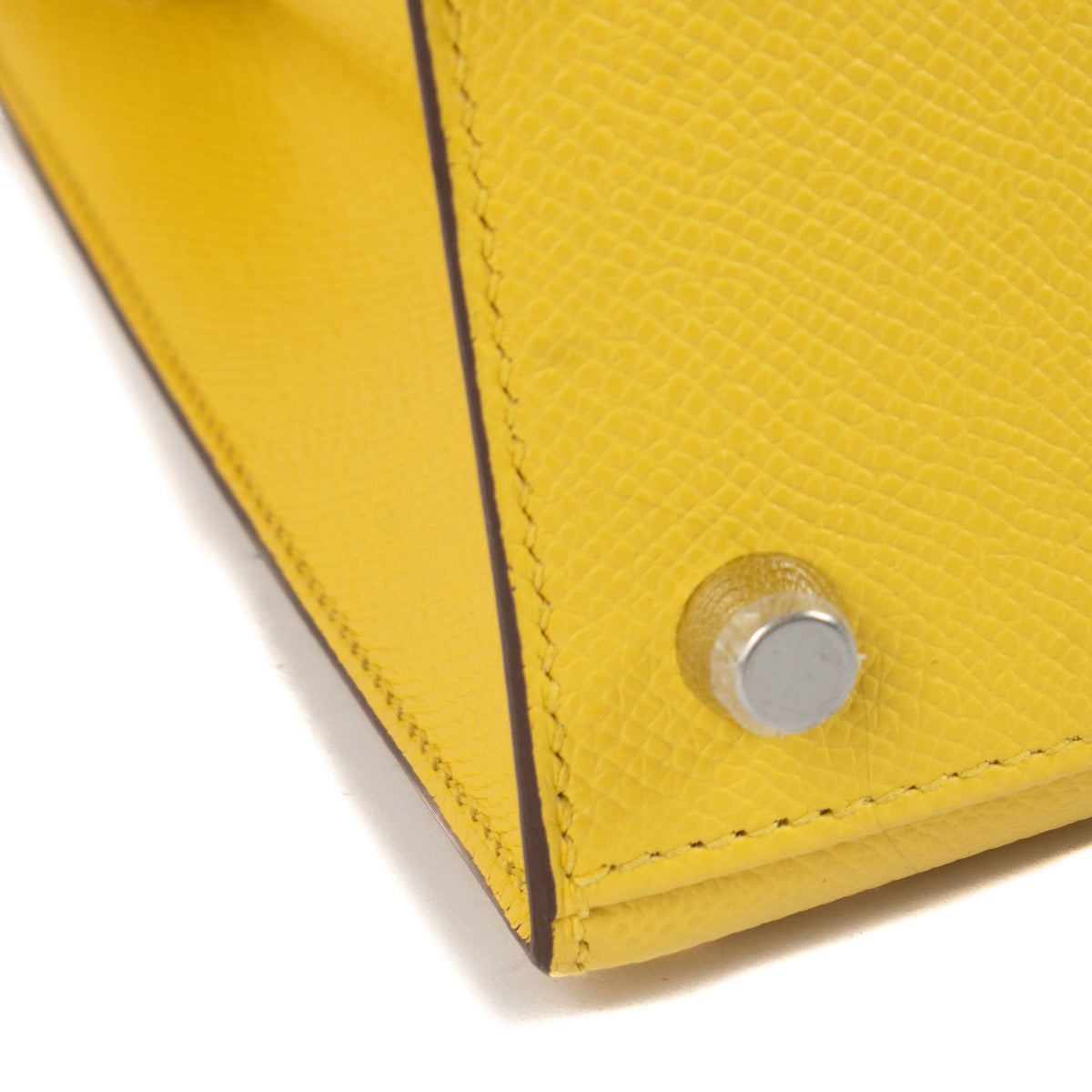 Hermès Kelly 25 Jaune De Naples Epsom PHW