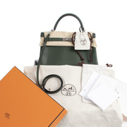 Koop en verkoop uw authentieke designer Hermes Kelly 32cm Vert Anglais Veau Evercolor PHW