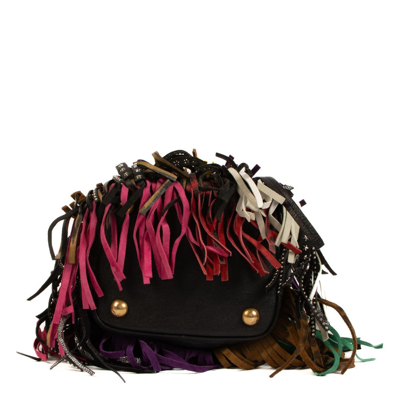 Shop 100% authentic second-hand Saint Laurent Multicolor Fringe Emmanuelle Crossbody on Labellov.com