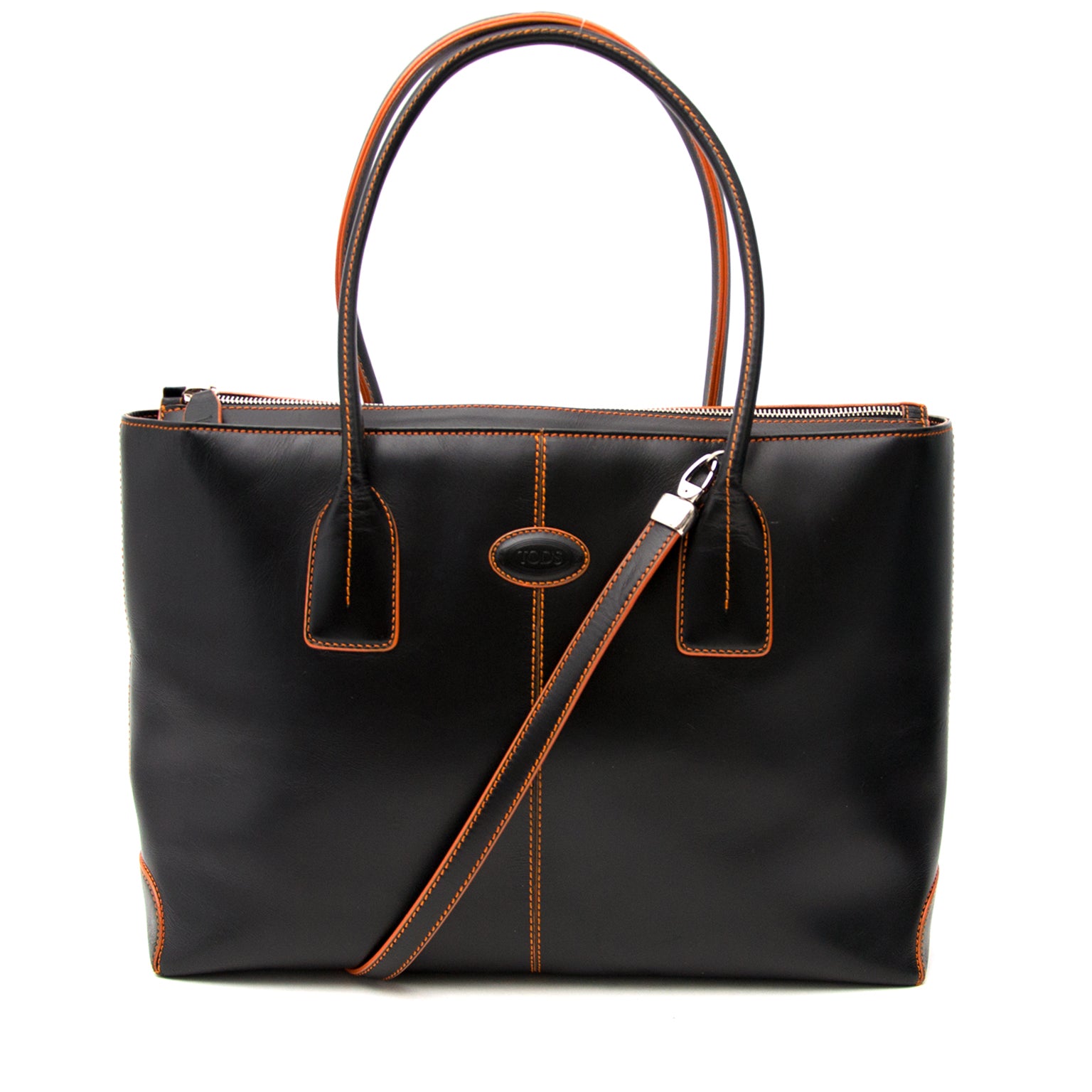 Tod's structured D tote now online at labellov.com for the best price