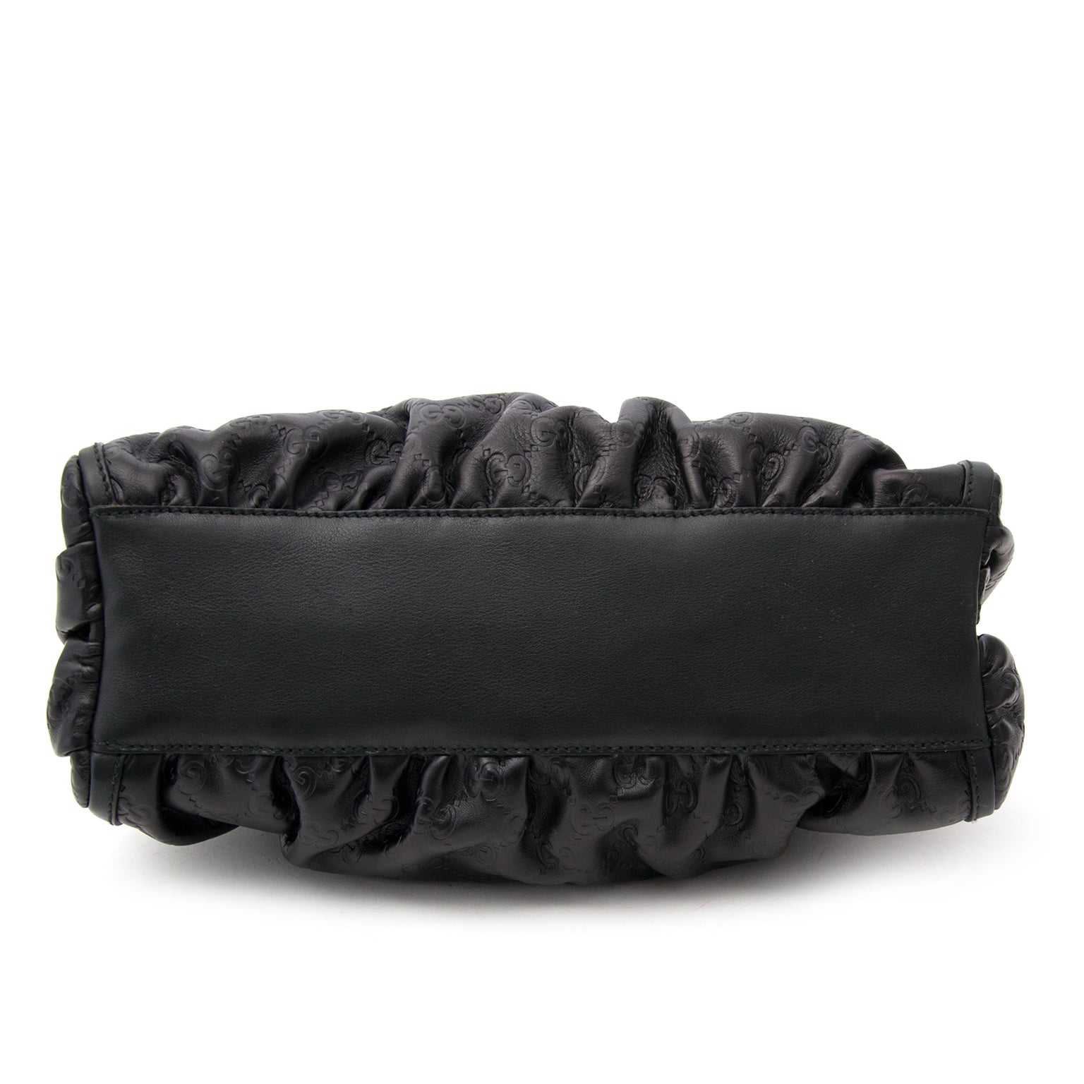 Gucci Guccissima Black Monogram Shoulder Bag
