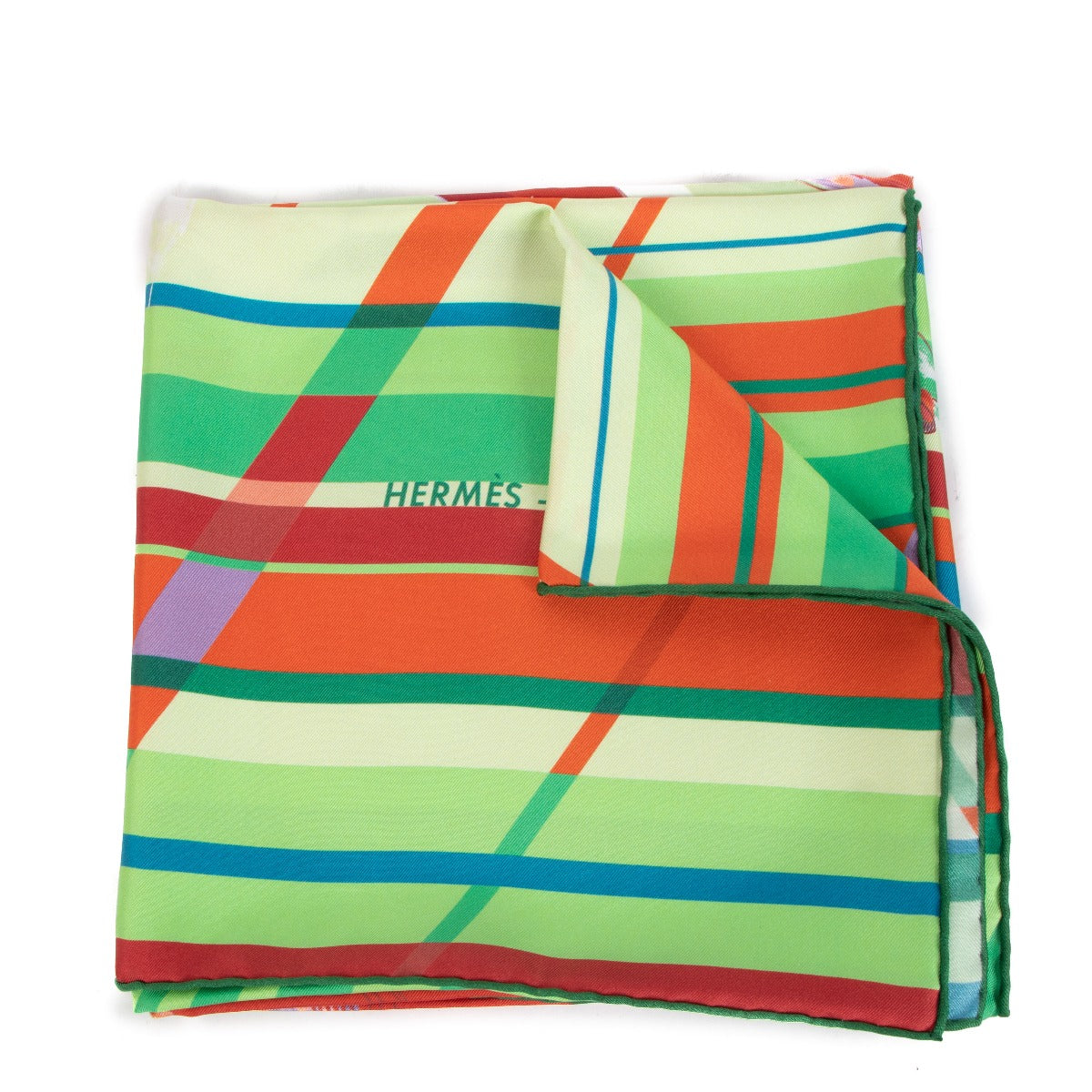Hermès Photo Finish Silk 90 Scarf