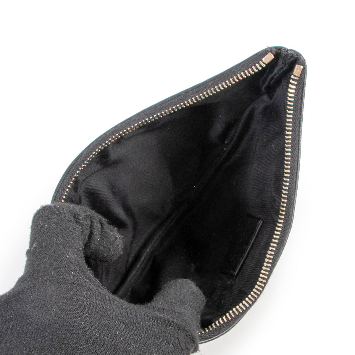 Pochette portefeuille Gucci Guccissima noire