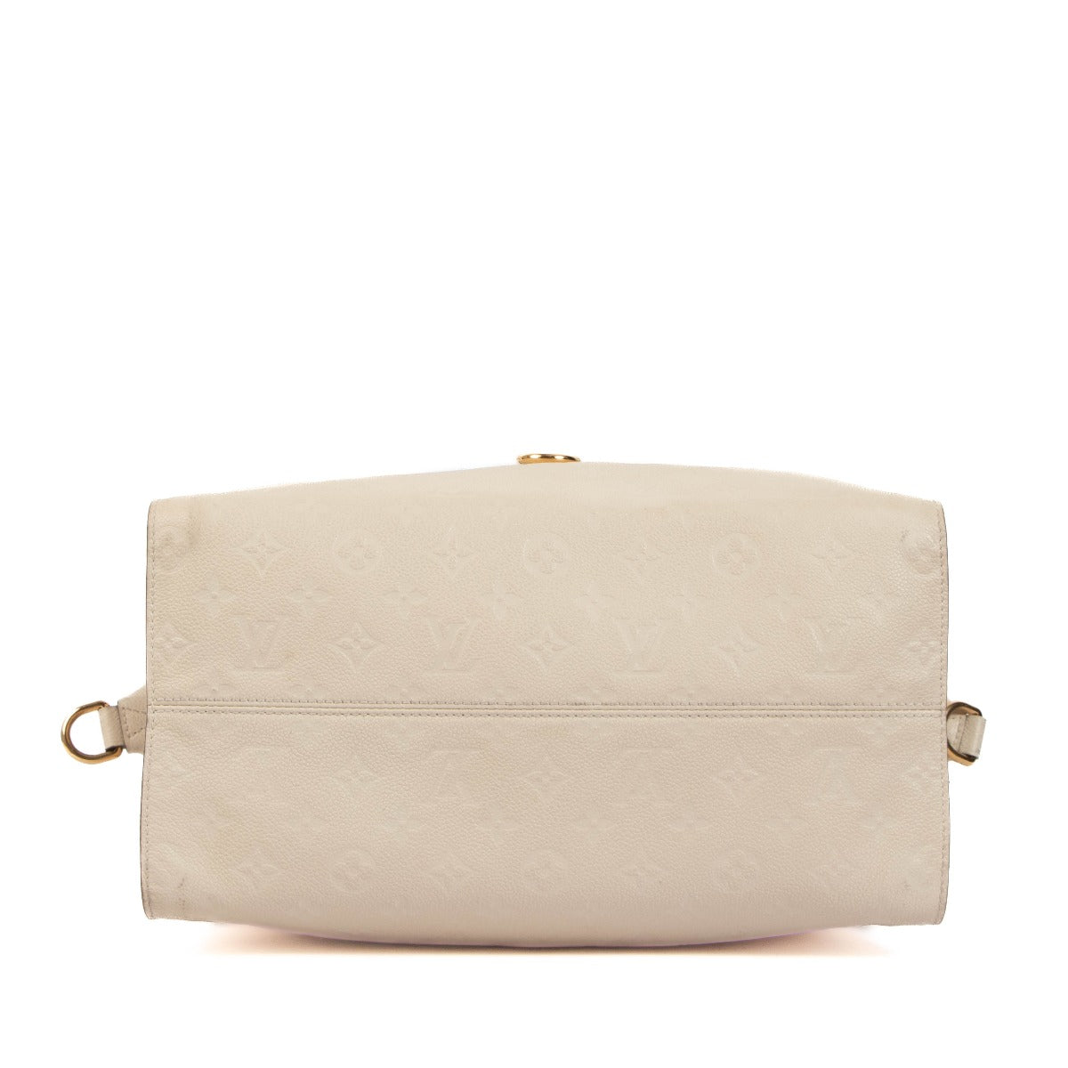 Louis Vuitton Cream Monogram Empreinte Lumineuse PM Tote Bag