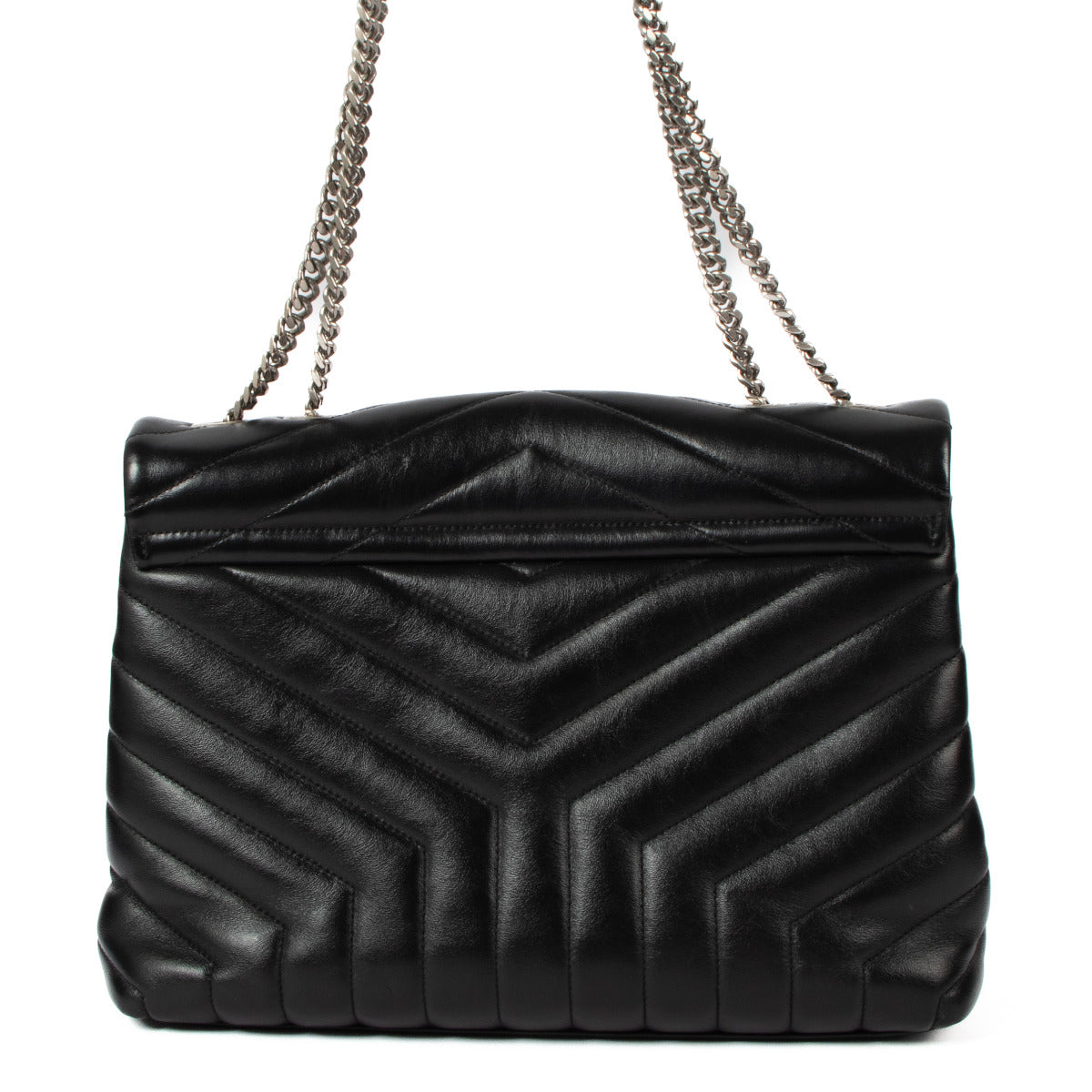 Saint Laurent Black Medium Loulou Bag