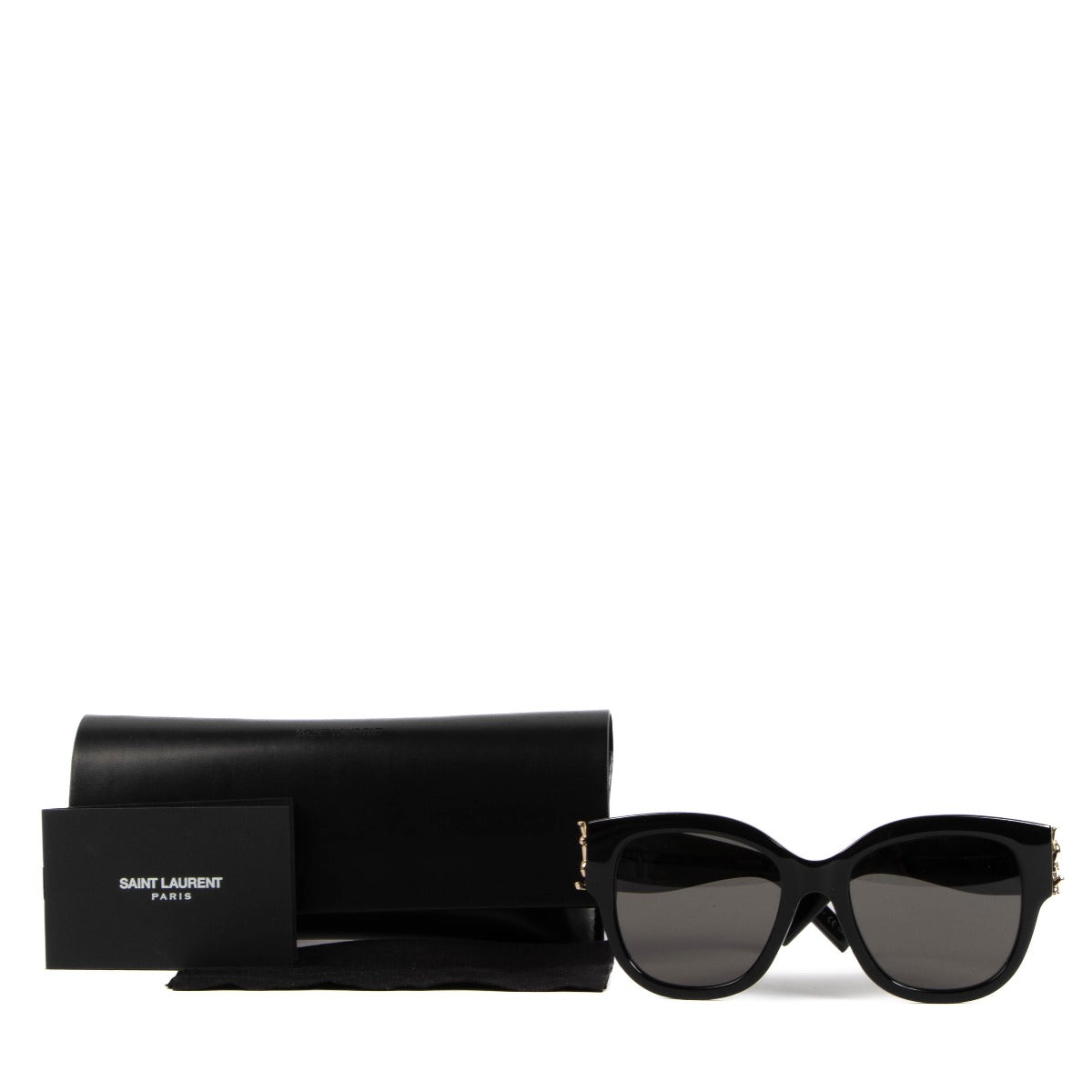 Saint Laurent SLM95 Black Acetate Sunglasses