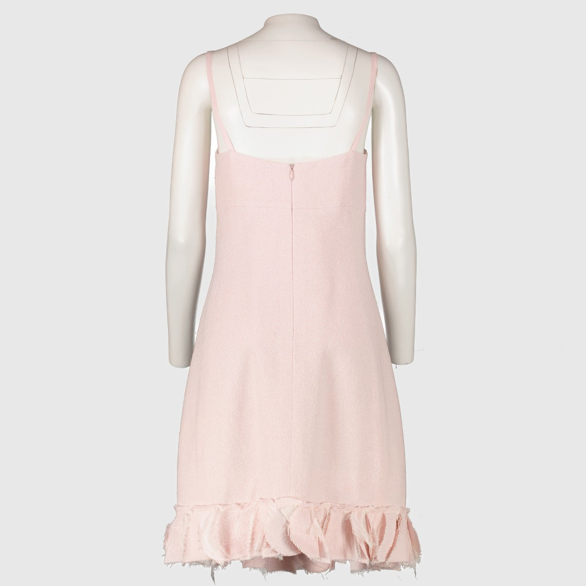 Robe en tweed rose Chanel 07P - Taille FR40