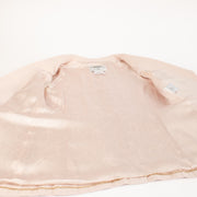authentic preloved Chanel Pink Tweed Jacket - Size FR40 on Labellov.com