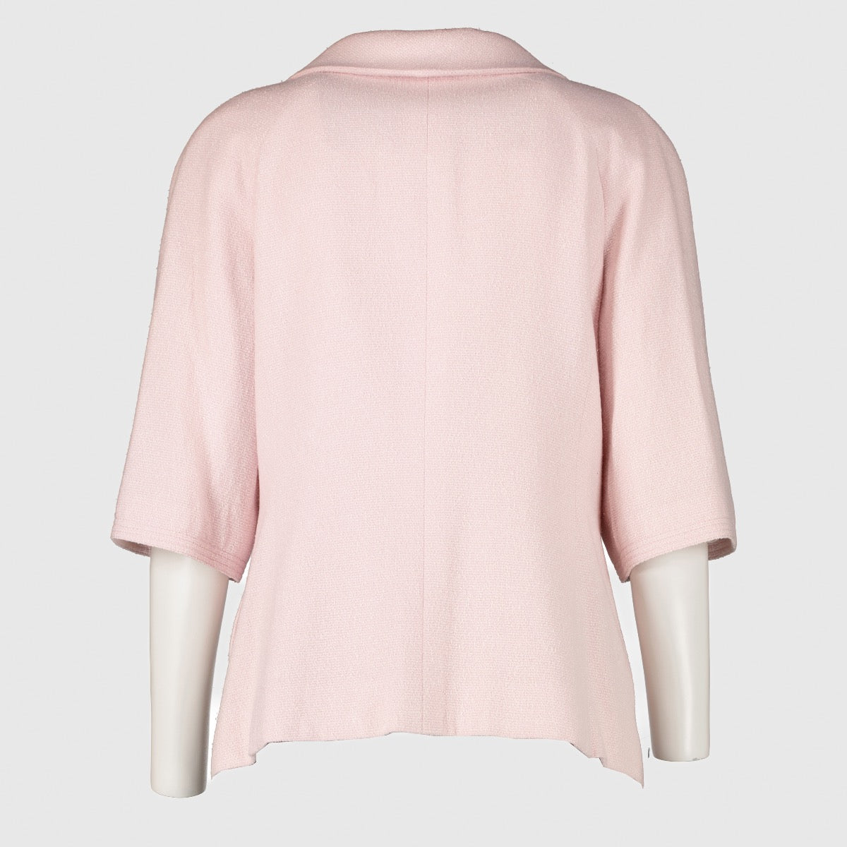 authentic preloved Chanel Pink Tweed Jacket - Size FR40 on Labellov.com