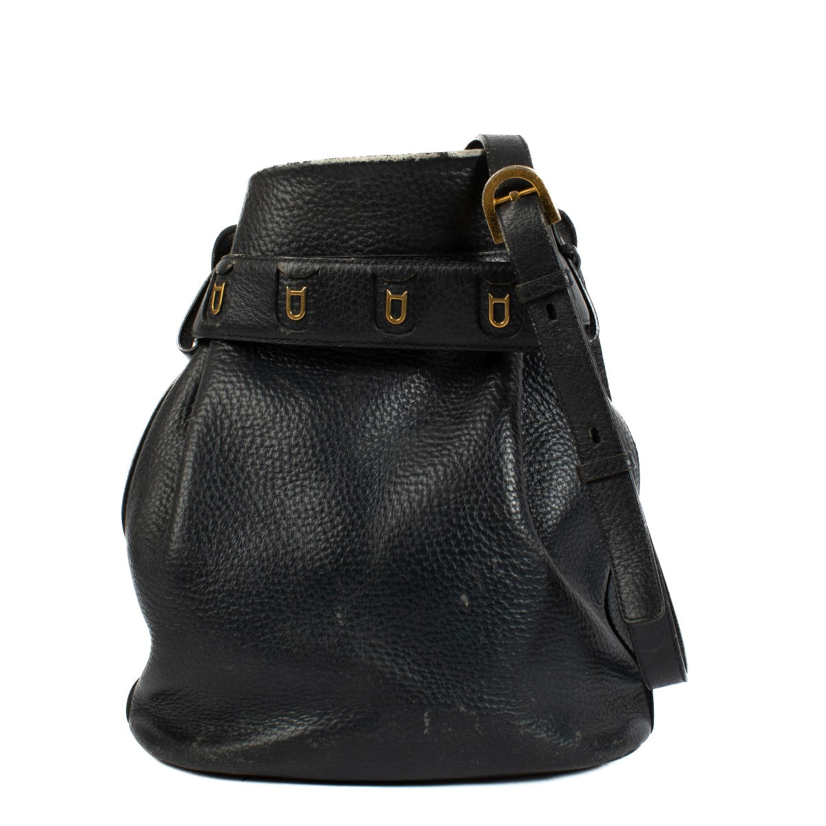 Shop 100% authentic secondhand Delvaux Blue Bucket Crossbody on Labellov.com