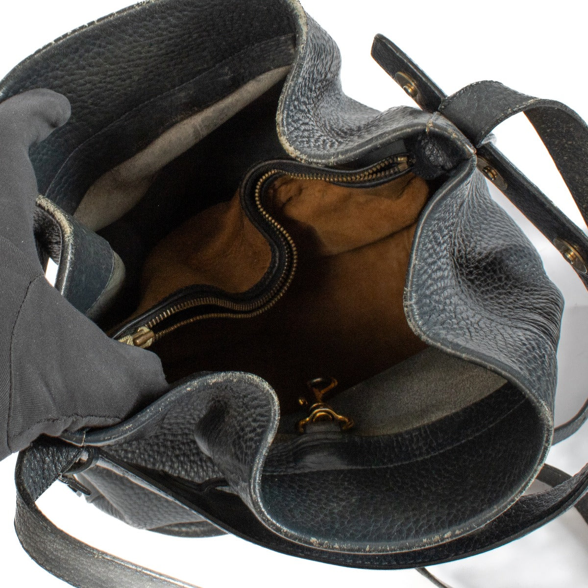 Shop 100% authentic secondhand Delvaux Blue Bucket Crossbody on Labellov.com