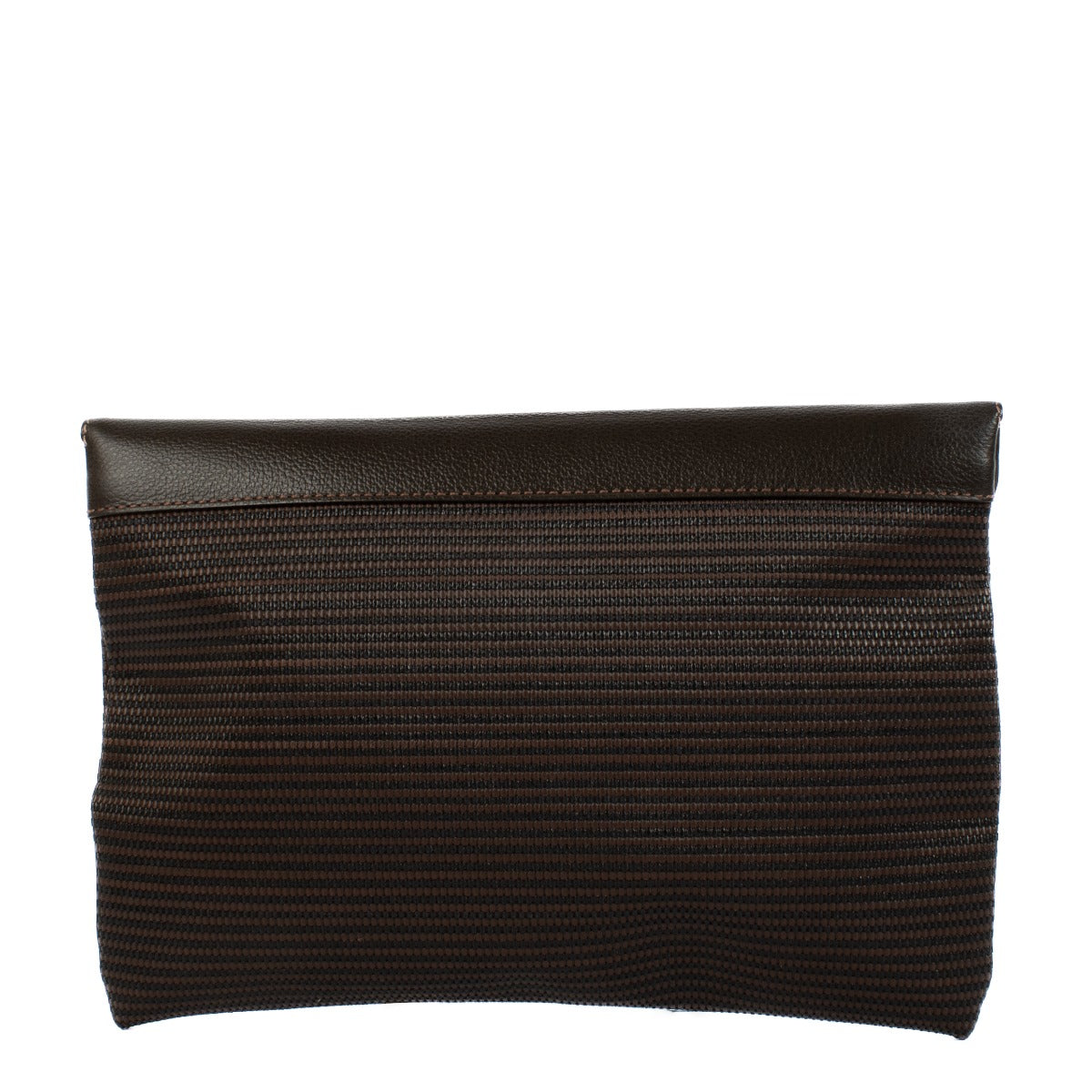 Shop 100% authentic secondhand Delvaux Brown Toile De Cuir Clutch on labellov.com