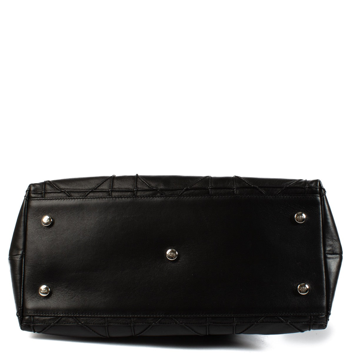 shop 100% authentic second hand Christian Dior Black Lambskin Cannage Tote Bag on Labellov.com