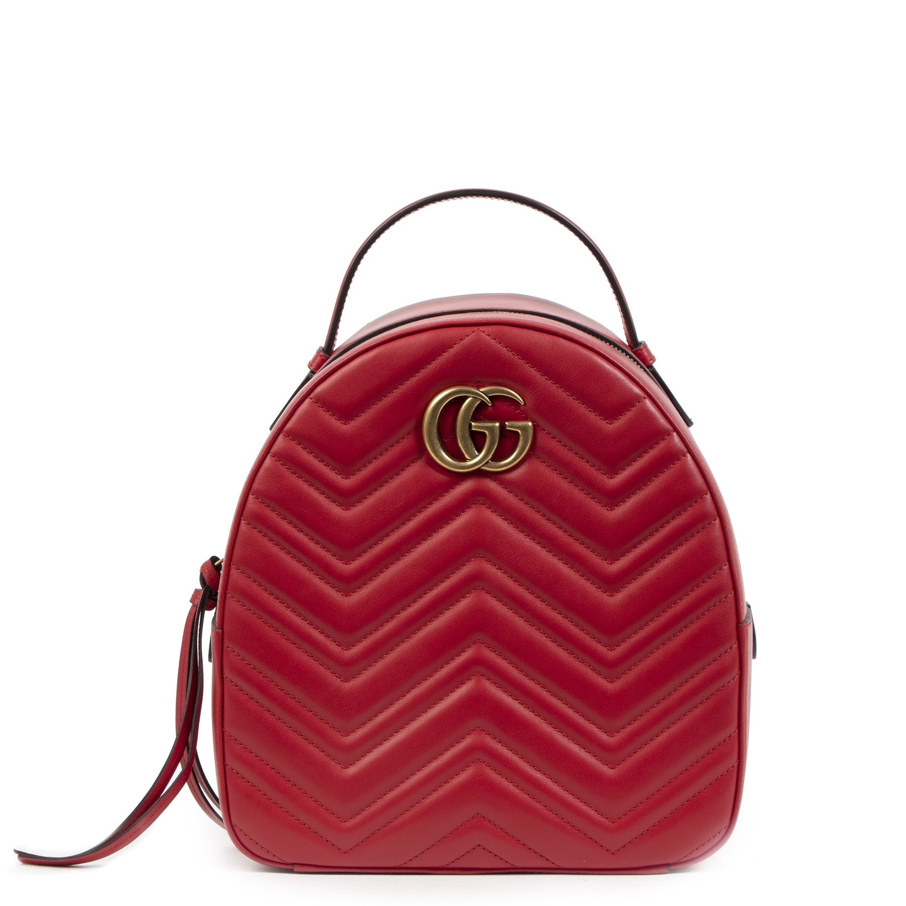Authentic secondhand Gucci GG Marmont Matelassé Leather Backpack designer bags accessories clothing luxury vintage designer bags safe secure shopping worldwide shipping
