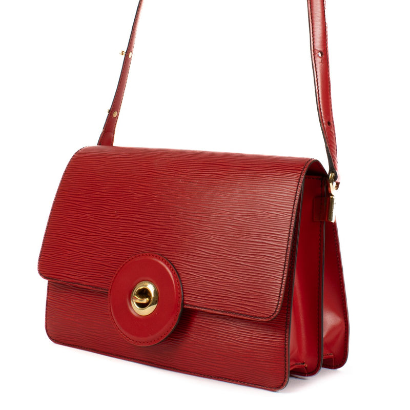 Louis Vuitton Red Epi Leather Friedland Crossbody Bag