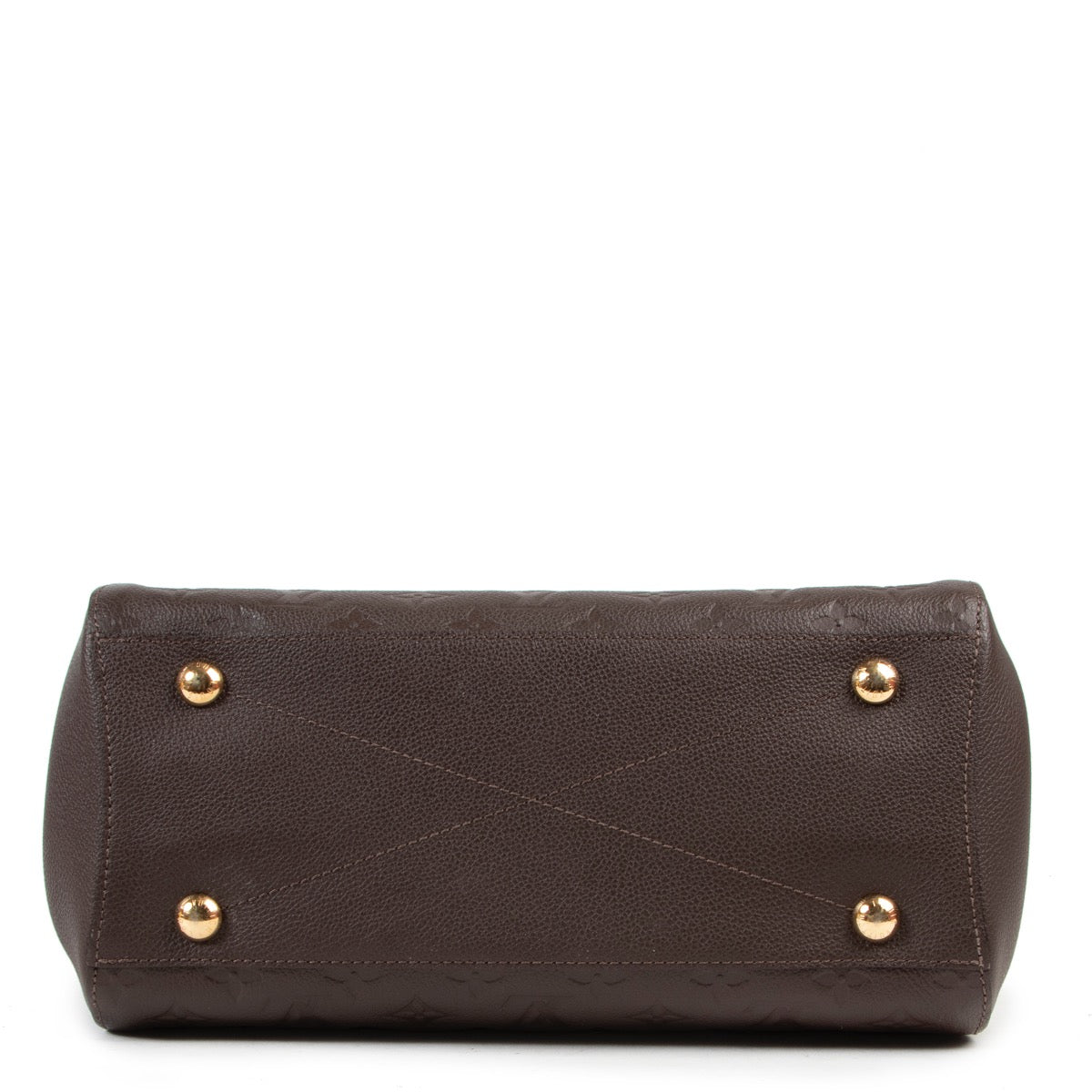Shop veilig online authentieke Louis Vuitton Bruin Monogram Montaigne MM handtas voor de juiste prijs.