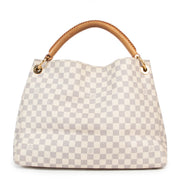 shop safe online Louis Vuitton Damier Azur Canvas Artsy MM Shoulder Bag