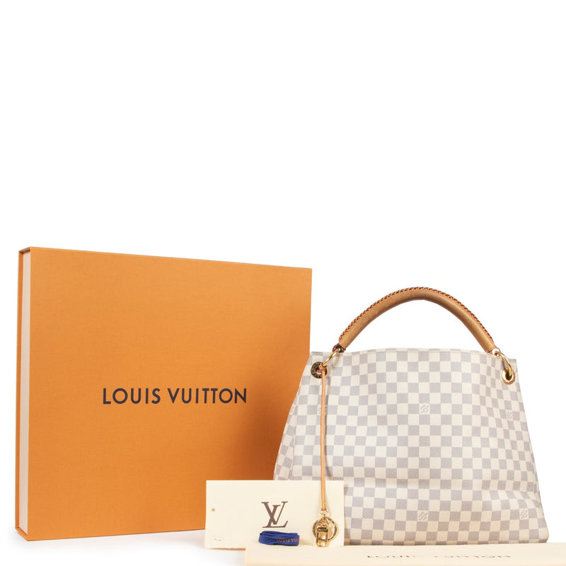 Louis Vuitton Damier Azur Canvas Artsy MM Shoulder Bag